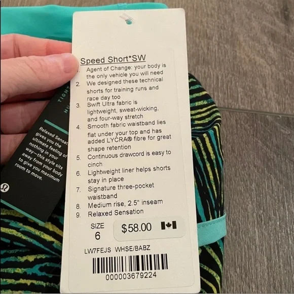 Lululemon Speed Short in 2016 Seawheeze - Who Done It